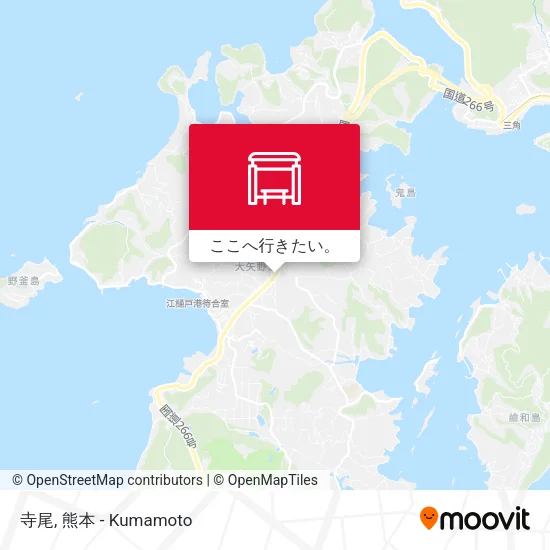 寺尾地図