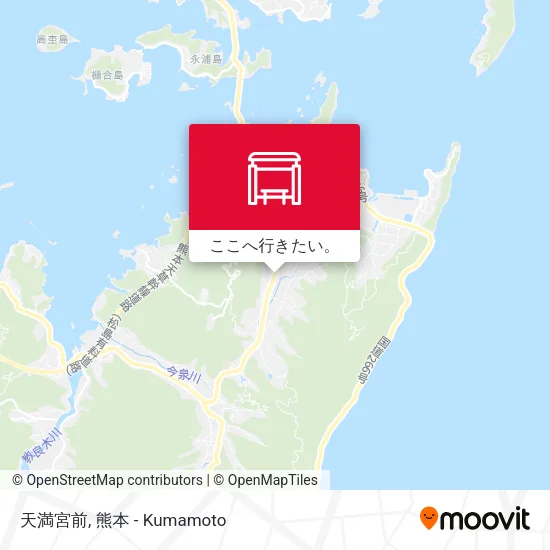 天満宮前地図