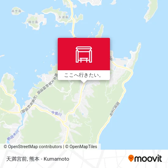 天満宮前地図