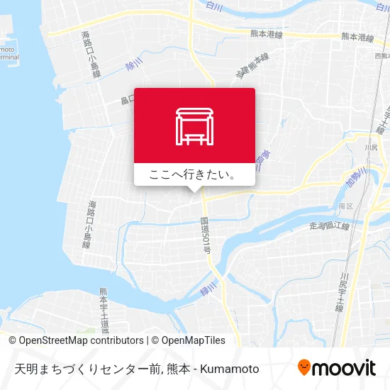天明まちづくりセンター前地図