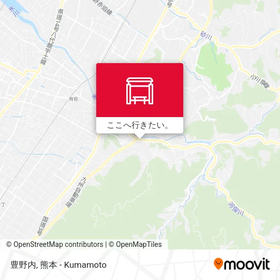 豊野内地図