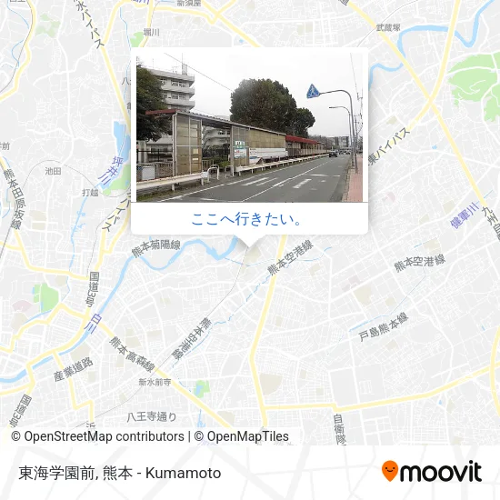 東海学園前地図