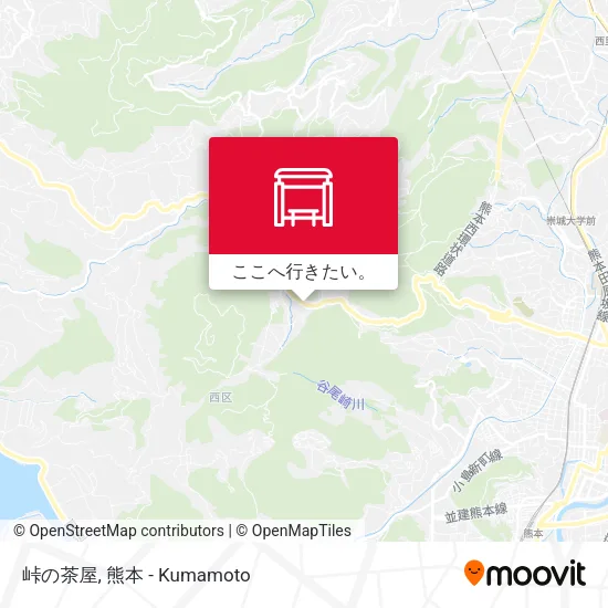 峠の茶屋地図