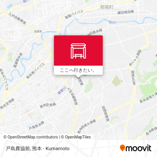戸島農協前地図