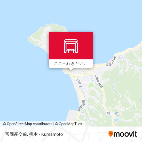 富岡産交前地図