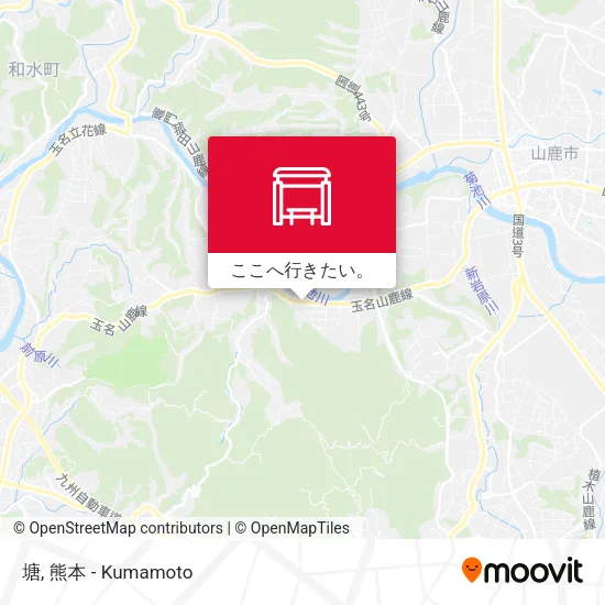 塘地図