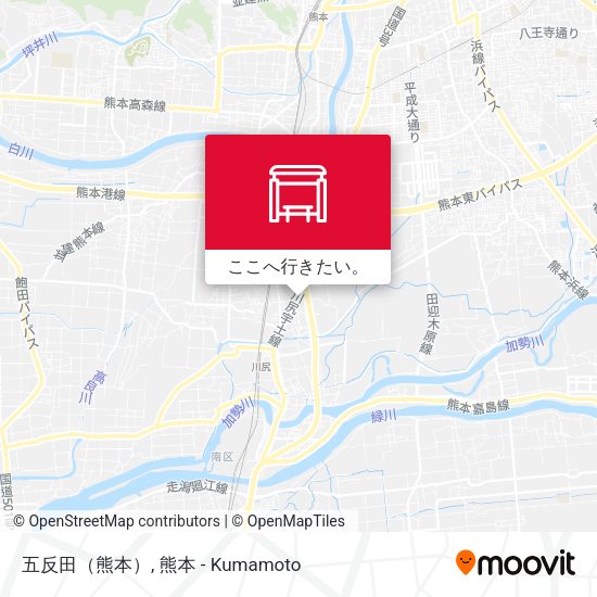 五反田（熊本）地図