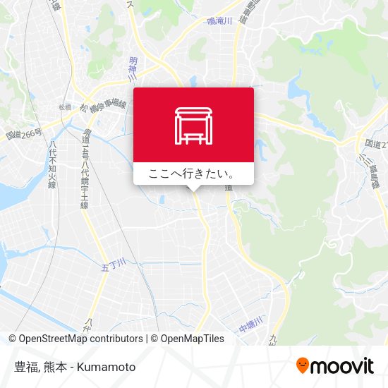 豊福地図