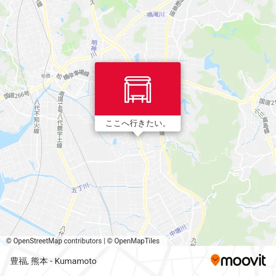 豊福地図