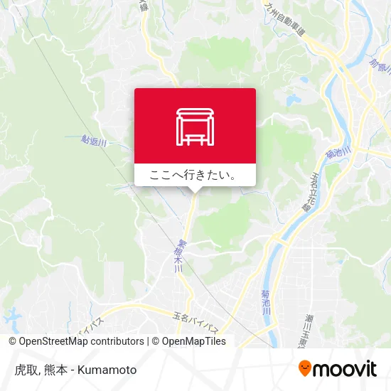 虎取地図