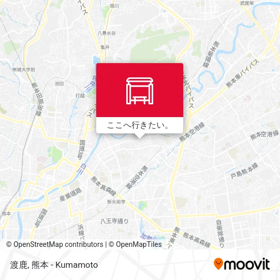 渡鹿地図