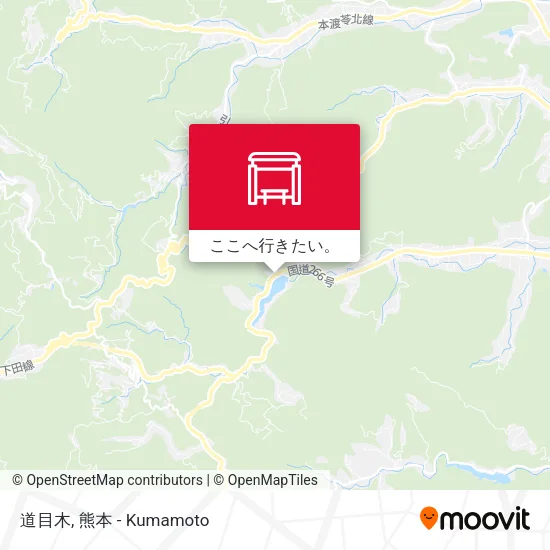道目木地図