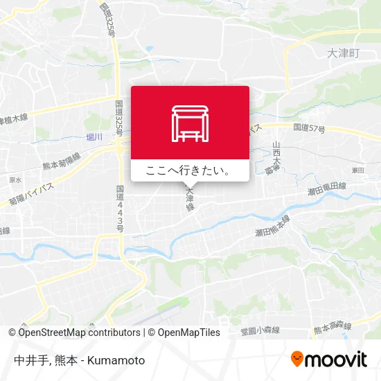 中井手地図