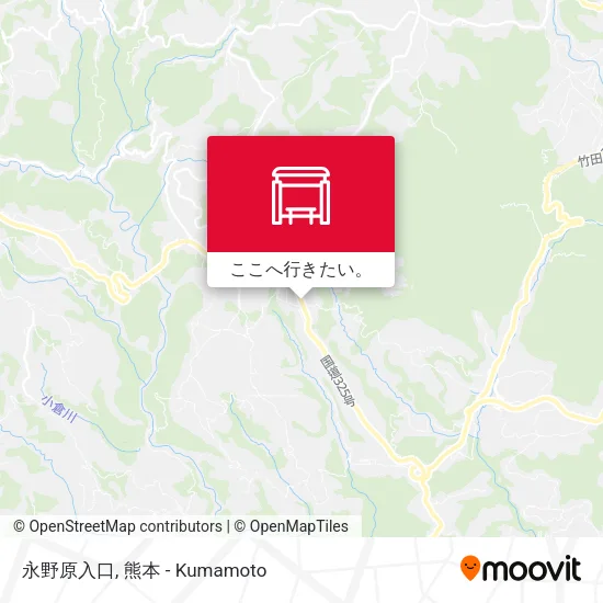 永野原入口地図