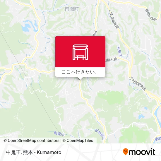中鬼王地図