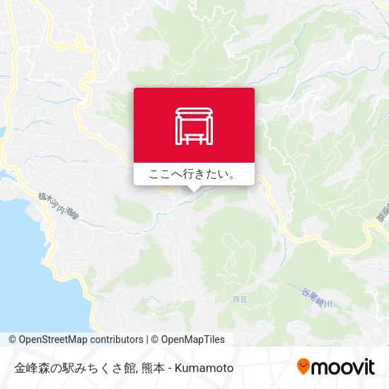 金峰森の駅みちくさ館地図