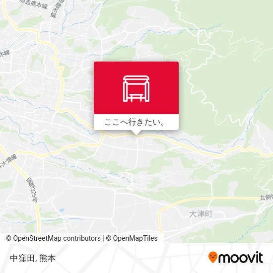 中窪田地図