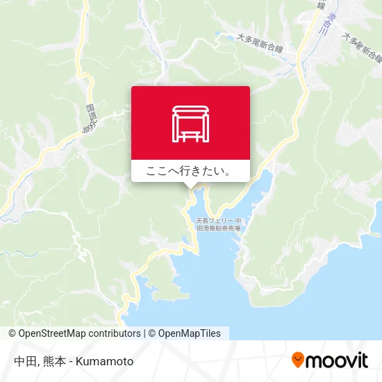 中田地図