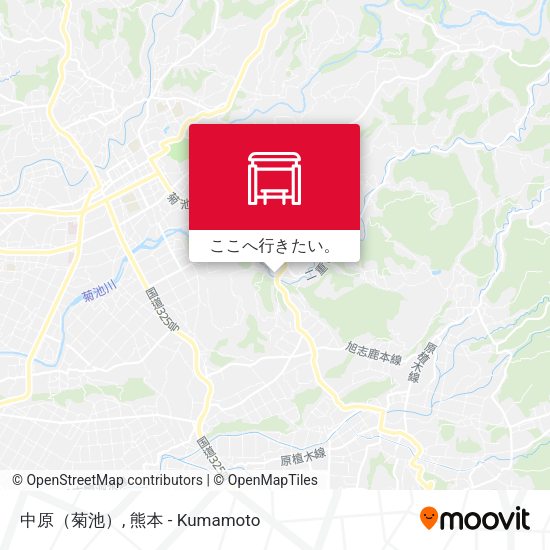 中原（菊池）地図