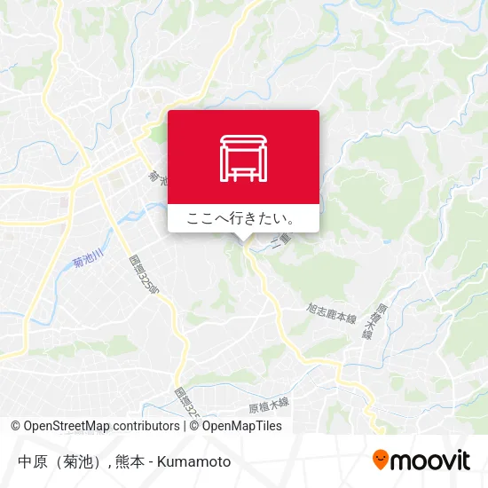中原（菊池）地図