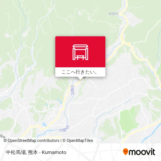 中松馬場地図