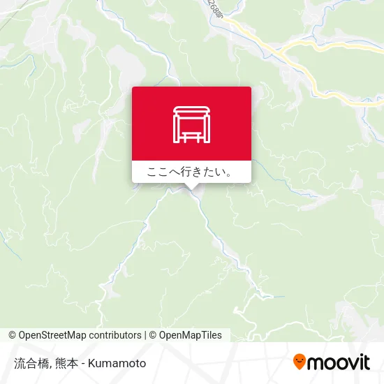 流合橋地図