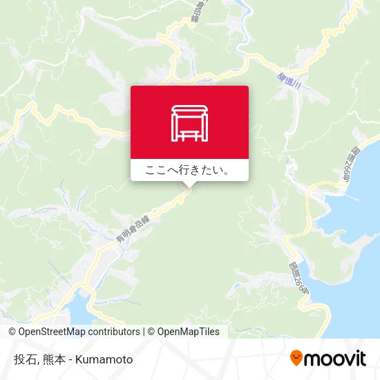 投石地図