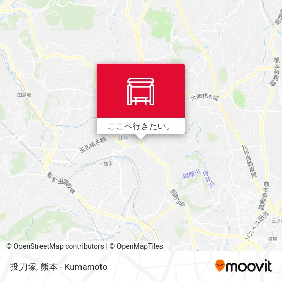 投刀塚地図