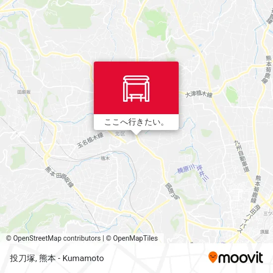 投刀塚地図