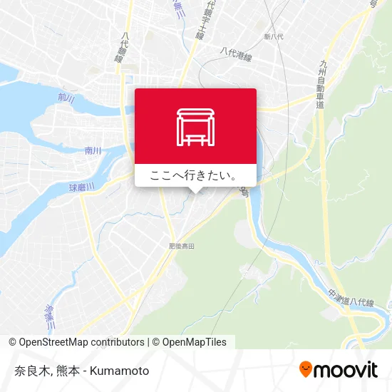 奈良木地図