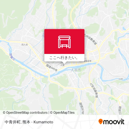 中青井町地図