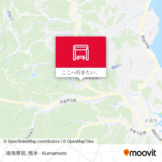 南海寮前地図