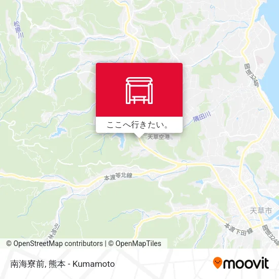 南海寮前地図