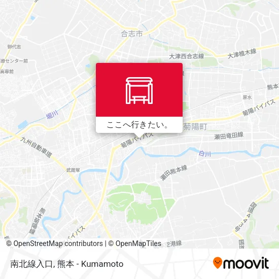 南北線入口地図
