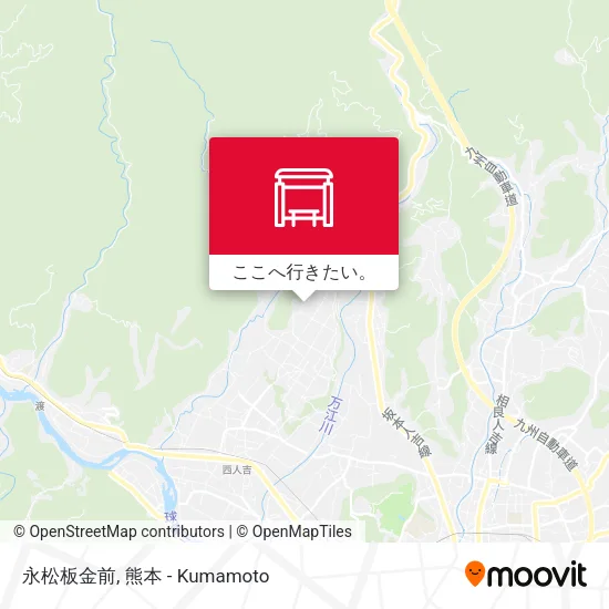 永松板金前地図