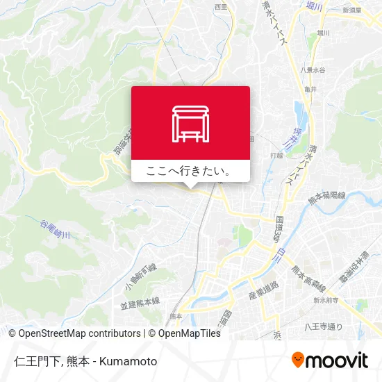 仁王門下地図