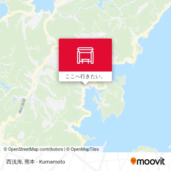 西浅海地図