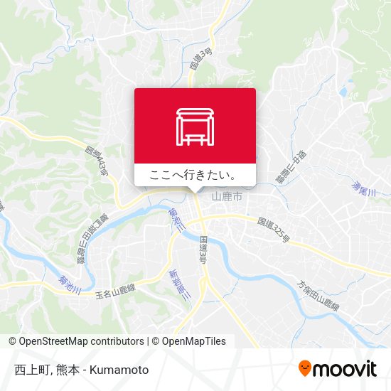 西上町地図