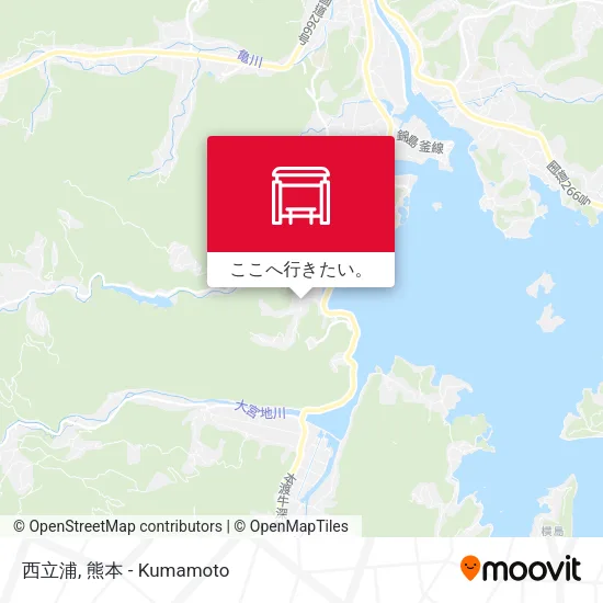西立浦地図