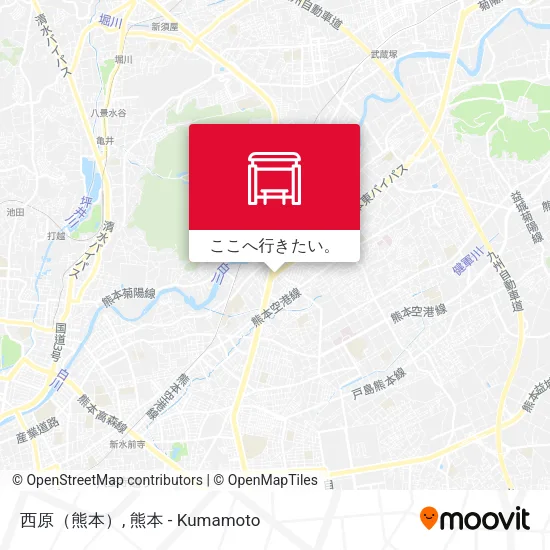 西原（熊本）地図