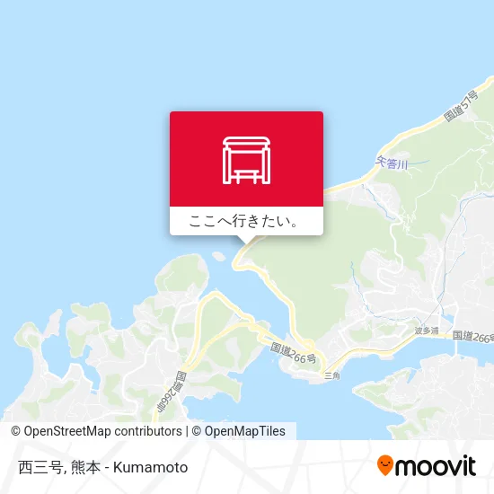西三号地図
