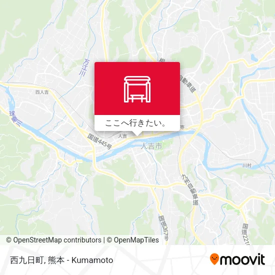 西九日町地図