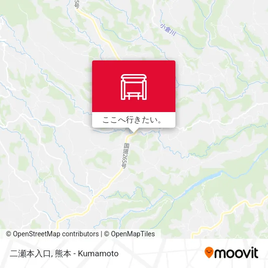 二瀬本入口地図