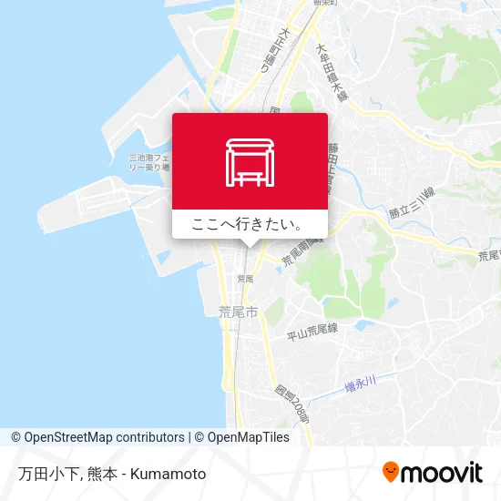 万田小下地図