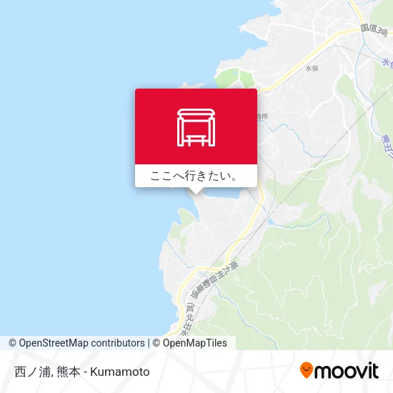 西ノ浦地図