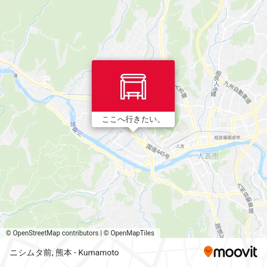 ニシムタ前地図