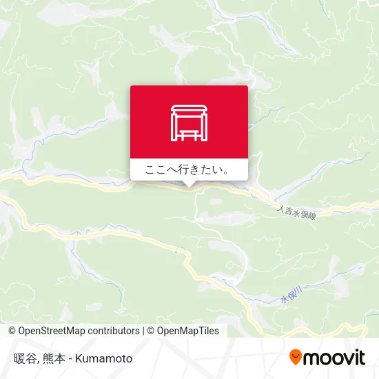 暖谷地図