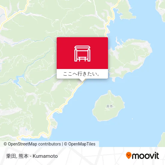 乗田地図