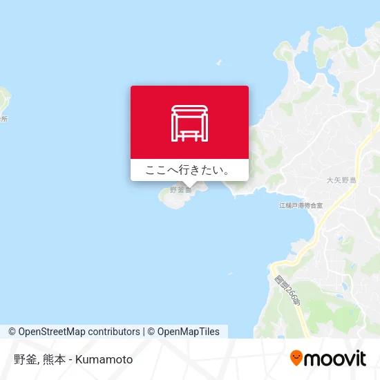 野釜地図