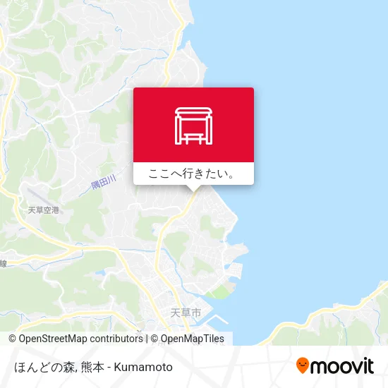 ほんどの森地図